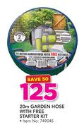 20m Garden Hose With Free Starter Kit