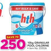 HTH 10Kg Granular Pool Chlorine