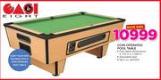 Easi Eight Coin Operated Pool Table
