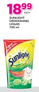 Sunlight Dishwashing Liquid-750ml