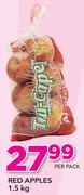 Red Apples-1.5Kg Per Pack