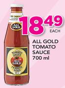 All Gold Tomato Sauce-700ml