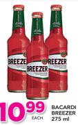 Bacardi Breezer-275ml Each