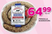Fringilla Boerewors-Per Kg