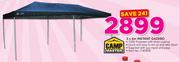 Camp Master 3x6m Instant Gazebo With Guy Ropes & Pegs
