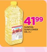 Sunfoil Sunflower Oil-2Ltr