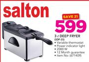 Salton 3Ltr Deep Fryer SDF-35
