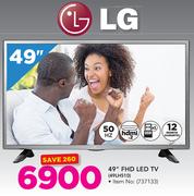 LG 49" FHD LED TV 49LH510