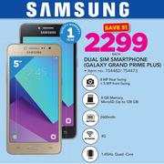 Samsung Galaxy Grand Prime Plus Dual Sim Smartphone-Each