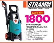Stramm 140 Bar High Pressure Cleaner HPC-1800