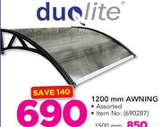 Duolite 1500mm Awning