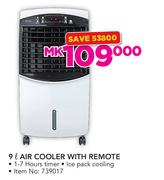 Logik 9ltr Air Cooler With Remote