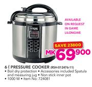 Logik 6ltr Pressure Cooker-RSH-012476-11