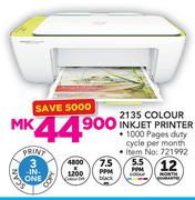 HP 2135 3 In 1 Colour Inkjet Printer