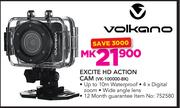 Volkano Excite HD Action Cam-VK-100000-BK