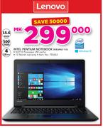 Lenovo 15.6" Intel Pentium Notebook-Ideapad 110
