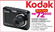 Kodak Pixpro Friendly Zoom Camera-FZ43