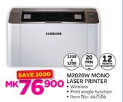 Samsung M2020W Wireless Mono Laser Printer