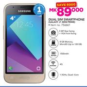 Samsung Galaxy J1 Mini Prime Dual Sim Smartphone 