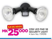 22W LED Par 38 Security Light