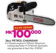 Ryobi 36cc Petrol Chainsaw