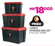 Pride 3-Piece Storage Box Set