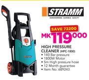 Stramm High Pressure Cleaner HPC-1800