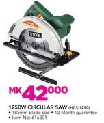 Ryobi 1250W Circular Saw HCS-1250