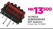 Stramm 18 Piece Screwdriver Set SMM9476