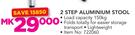 Home Quip 2 Step Aluminium Stool