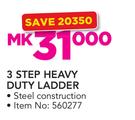 Home Quip 3 Step Heavy Duty Ladder
