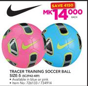 Tracer Training Soccer Ball Size-5 SC2942 489-Each