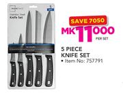 Mainstays 5-Piece Knife Set-Per Set