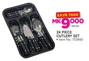 Mainstays 24-Piece Cutlery Set-Per Set