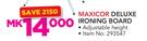 Maxicor Deluxe Ironing Board