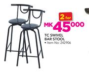 TC Swivel Bar Stool-For 2