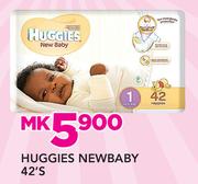 Huggies Newborn-42's Pack