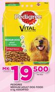 Pedigree Medium Adult Dog Food Assorted-6Kg