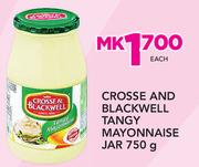 Crosse And Blackwell Tangy Mayonnaise Jar-750g