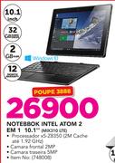 Lenovo Notebook Intel Atom 2 EM 1 10.1"-Mix310 LTE