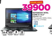Lenovo 15.6" Notebook Intel Core I3 15.6"-IDEAPAD 110