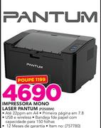 Pantum Impressora Mono Laser-P2500W