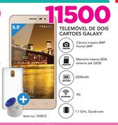 Hisense Telemovel de dois Cartoes Galaxy+ + Gratis Phonecover & Speaker