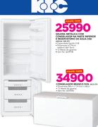 KIC 336Ltr Geleira Metalica Com Congelador na Parte Inferior e Reservatorio De Agua KBF634 1ME WT
