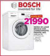 Bosch 5Kg Máquina De Lavar Branca Com Carregamento Frontal DTD258
