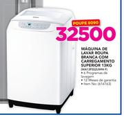 Samsung 13Kg Maquina De Lavar Roupa Branca Com Carregamento Superior- WA13F5S2UWW F