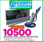 Kreepy Krauly Máquina para limpar Piscina pro
