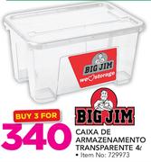 Bigjim Caixa de Armazenamento 4Ltr-For 3