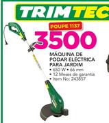 Trimtech Máquina de Podar Eléctrica para Jardim