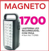 Magento Lanterna LED Recarregãvel com Pega
